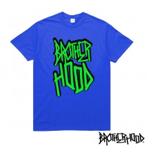 BROTHER HOOD/֥饶եåɡICONIC STACKED T-SHIRT T / ROYAL BLUE ֥롼 