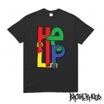 BROTHER HOOD/֥饶եåɡHELPING HANDS T-SHIRT T / BLACK ֥å 