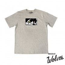 【RAISED BY WOLVES/レイズドバイウルブス】JUNGLE MADNESS TEE Tシャツ / GREY グレー|Tシャツ|Raised by Wolves