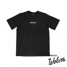 【RAISED BY WOLVES/レイズドバイウルブス】RESTRICTED TEE Tシャツ / BLACK ブラック 黒|Tシャツ|Raised by Wolves