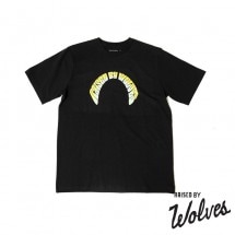 【RAISED BY WOLVES/レイズドバイウルブス】ACID LOGO TEE Tシャツ / BLACK ブラック 黒|Tシャツ|Raised by Wolves