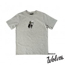 【RAISED BY WOLVES/レイズドバイウルブス】BUNKER TEE Tシャツ / GREY グレー|Tシャツ|Raised by Wolves