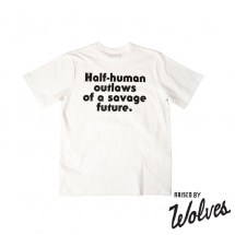 【RAISED BY WOLVES/レイズドバイウルブス】BEASTS TEE Tシャツ / WHITE ホワイト 白|Tシャツ|Raised by Wolves