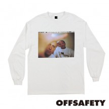 【OFF SAFETY/オフセーフティー】FORGOT ABOUT DRE LS TEE ロングTシャツ / WHITE|長袖Tシャツ|OFF SAFETY