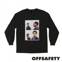 OFF SAFETY/եեƥNERDS LS TEE T / BLACK