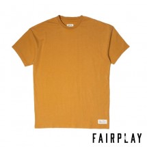 【FAIRPLAY BRAND/フェアプレイブランド】TEO カットソーTシャツ / YELLOW イエロー 黄色|Tシャツ|Fairplay Brand