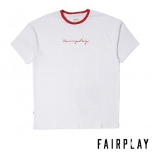 【FAIRPLAY BRAND/フェアプレイブランド】NES カットソーTシャツ / WHITE ホワイト 白|Tシャツ|Fairplay Brand