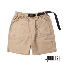 【PUBLISH BRAND/パブリッシュブランド】GUY ショートパンツ / TAN タン ベージュ|ショートパンツ|PUBLISH BRAND