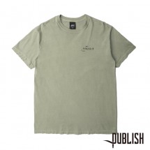 【PUBLISH BRAND/パブリッシュブランド】STENCIL Tシャツ / SAND|Tシャツ|PUBLISH BRAND