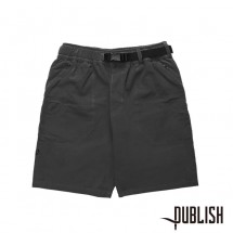 【PUBLISH BRAND/パブリッシュブランド】LON ショートパンツ / BLACK ブラック 黒|ショートパンツ|PUBLISH BRAND