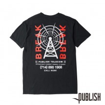 【PUBLISH BRAND/パブリッシュブランド】BREAK BREAK Tシャツ / BLACK ブラック 黒|Tシャツ|PUBLISH BRAND