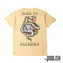 【PUBLISH BRAND/パブリッシュブランド】SACRIFICE Tシャツ / BUTTER|Tシャツ|PUBLISH BRAND