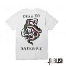 【PUBLISH BRAND/パブリッシュブランド】SACRIFICE Tシャツ / WHITE ホワイト 白|Tシャツ|PUBLISH BRAND