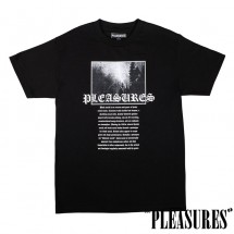 【PLEASURES/プレジャーズ】BLACK METAL T-SHIRT Tシャツ / BLACK ブラック 黒|Tシャツ|PLEASURES