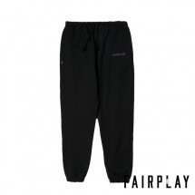 【FAIRPLAY BRAND/フェアプレイブランド】HOPPER フレンチテリーバギーランナーパンツ / BLACK ブラック 黒|パンツ|Fairplay Brand