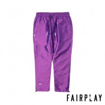 【FAIRPLAY BRAND/フェアプレイブランド】AUGUST ナイロンバギーアジャスターパンツ / PURPLE パープル 紫|パンツ|Fairplay Brand