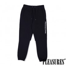 【PLEASURES/プレジャーズ】HARD DRIVE SWEATPANTS スウェットパンツ / BLACK ブラック 黒|パンツ|PLEASURES