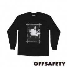 【OFF SAFETY/オフセーフティー】TOO SHIRT LS ロングTシャツ / BLACK ブラック 黒|長袖Tシャツ|OFF SAFETY