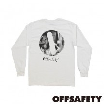 【OFF SAFETY/オフセーフティー】O-FACE LS ロングTシャツ / WHITE|長袖Tシャツ|OFF SAFETY