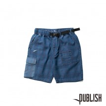 【PUBLISH BRAND/パブリッシュブランド】WESTIN ショートパンツ / BLUE ブルー 青|ショートパンツ|PUBLISH BRAND