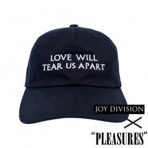 【PLEASURES/プレジャーズ×JOY DIVISION/ジョイ・ディヴィジョン】APART POLO CAP キャップ / BLK|帽子|PLEASURES