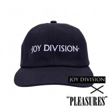 【PLEASURES/プレジャーズ×JOY DIVISION/ジョイ・ディヴィジョン】PLEASURE JD SNAPBACK CAP キャップ / BLK|帽子|PLEASURES