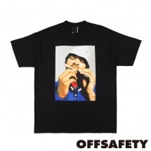 OFF SAFETY/եեƥBLUNT WRAP TEE T / BLACK