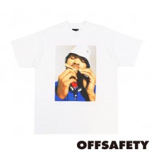【OFF SAFETY/オフセーフティー】BLUNT WRAP TEE Tシャツ / WHITE ホワイト 白|Tシャツ|OFF SAFETY
