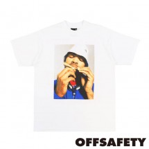 OFF SAFETY/եեƥBLUNT WRAP TEE T / WHITE ۥ磻 