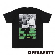【OFF SAFETY/オフセーフティー】CHECK THE RHYME TEE Tシャツ / BLACK|Tシャツ|OFF SAFETY