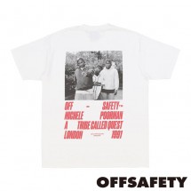 OFF SAFETY/եեƥCHECK THE RHYME TEE T / WHITE ۥ磻 