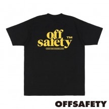 【OFF SAFETY/オフセーフティー】SHOOT FIRST PROCESS LATER TEE Tシャツ / BLACK ブラック 黒|Tシャツ|OFF SAFETY