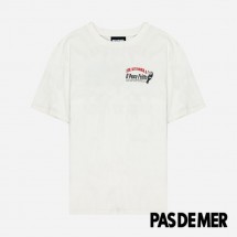 【PAS DE MER/パドゥメ】TRATTORIA T-SHIRT Tシャツ / NATURAL ナチュラルホワイト 白|Tシャツ|Pas De Mer