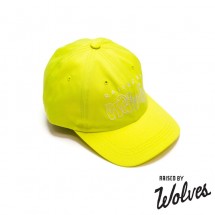 【RAISED BY WOLVES/レイズドバイウルブス】MENTHOL DAD CAP ストラップバックキャップ / LIME ライムイエロー 黄色|帽子|Raised by Wolves