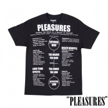 【PLEASURES/プレジャーズ】HIGHER T-SHIRT Tシャツ / BLACK ブラック 黒|Tシャツ|PLEASURES