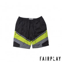 【FAIRPLAY BRAND/フェアプレイブランド】XSHORT ランナーショーツ / BLACK ブラック 黒|ショートパンツ|Fairplay Brand