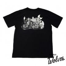 【RAISED BY WOLVES/レイズドバイウルブス】FRIGHTENSTEIN TEE Tシャツ / BLACK ブラック 黒|Tシャツ|Raised by Wolves