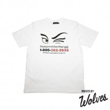 【RAISED BY WOLVES/レイズドバイウルブス】YOU JUST PROVED TEE Tシャツ / WHITE ホワイト 白|Tシャツ|Raised by Wolves