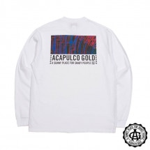 ACAPULCO GOLD/ץ륳 ɡELLEN LS TEE 󥰣ԥ / WHITE ۥ磻 