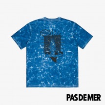 【PAS DE MER/パドゥメ】AGUA SANTA TIE DYE T-SHIRT Tシャツ / LIGHT BLUE ライトブルー 水色|Tシャツ|Pas De Mer