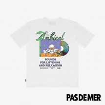 【PAS DE MER/パドゥメ】AMBIENT T-SHIRT Tシャツ / NATURAL ナチュラルホワイト 白|Tシャツ|Pas De Mer