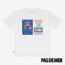 【PAS DE MER/パドゥメ】CATERING T-SHIRT Tシャツ / WHITE ホワイト 白|Tシャツ|Pas De Mer