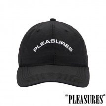 【PLEASURES/プレジャーズ】DESTINY NYLON POLO CAP ポロキャップ / BLACK|帽子|PLEASURES