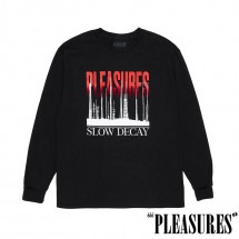 【PLEASURES/プレジャーズ】MIRRORS LONG SLEEVE T-SHIRT 長袖Tシャツ / BLACK ブラック 黒|長袖Tシャツ|PLEASURES