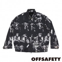 OFF SAFETY/եեƥAALIYAH AT UR BEST JACKET ֥ǥ˥ॸ㥱å / PATTERN PRINT