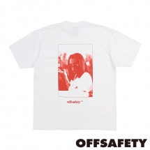 OFF SAFETY/եեƥAALIYAH X OFFSAFETY TEE T / WHITE ۥ磻 