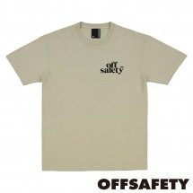 【OFF SAFETY/オフセーフティー】SHOOT FIRST TEE Tシャツ / CREAM クリーム ホワイト 白|Tシャツ|OFF SAFETY