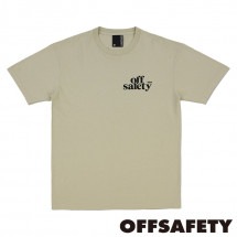 OFF SAFETY/եեƥSHOOT FIRST TEE T / CREAM ꡼ ۥ磻 