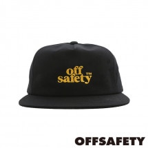 OFF SAFETY/եեƥSTACK LOGO CAP 5ѥͥ륭 / BLACK ֥å 