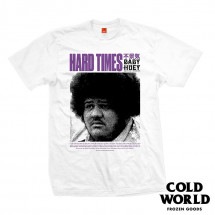 【COLD WORLD FROZEN GOODS/コールドワールドフローズングッズ】HARD TIMES T-SHIRT Ｔシャツ / WHITE ホワイト 白|Tシャツ|COLD WORLD FRO